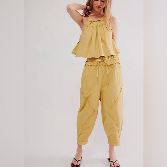 #120 NWT Free People Beach Life Set in Pampas - Picture 4 of 7